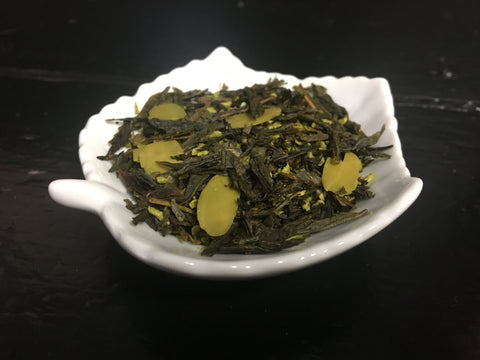 Almond Cookies - 2 oz Loose Green Tea