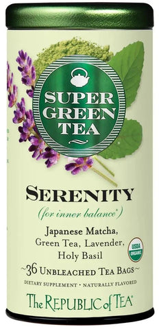 Serenity SuperGreen Tea Bags