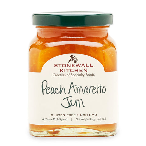Peach Amaretto Jam 12.5 oz