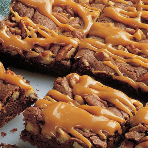 Gooey Caramel Fudge Brownie